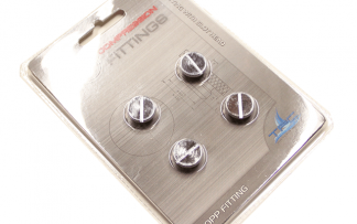 Low Profile Stop Plug Fitting w/ Slot Head (Value Pack 4)
