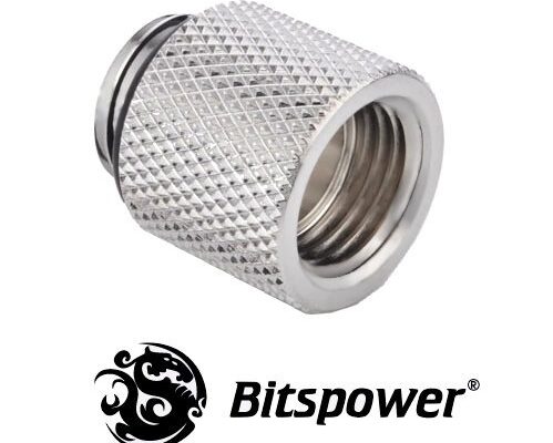 15mm Spacer Adapter Male/Female - Silver