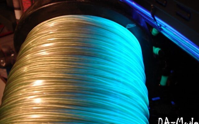 18AWG UV GREEN Computer Wire - per 1ft
