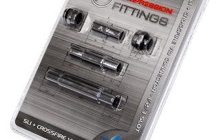 SLI VID Connector - G 1/4 - 1/2/3 Slot - Silver