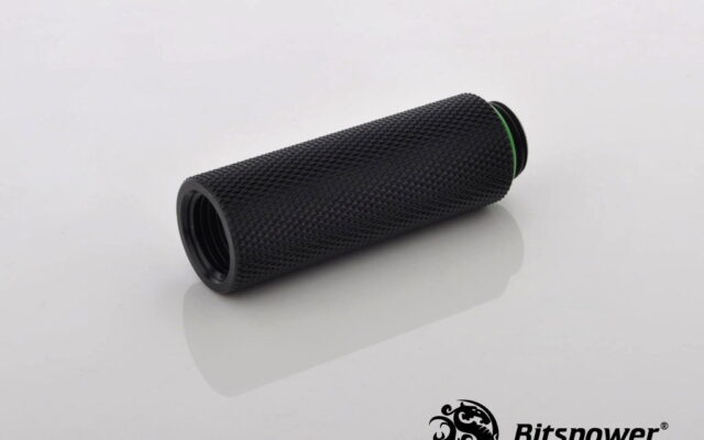 50mm  Spacer Adapter Male/Female  - Matt Black