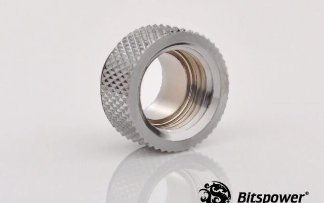 8mm Spacer Extender Adapter  - G1/4 Male/Female - Silver