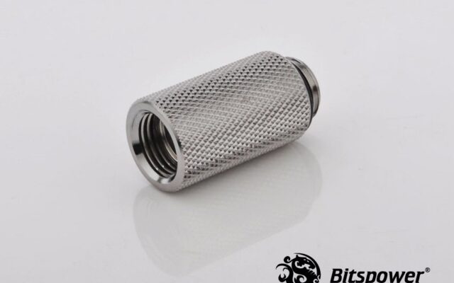 30mm  Spacer Adapter Male/Female  - Silver