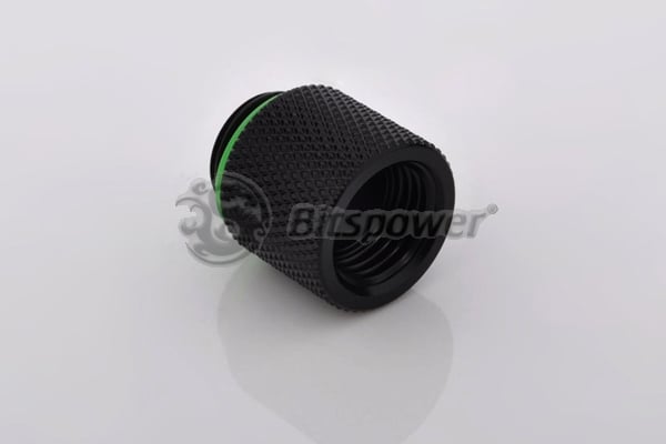 15mm Spacer Adapter Male/Female - Matte Black