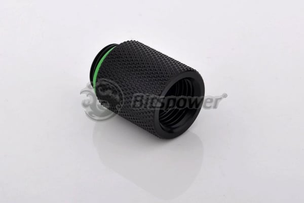 20mm Spacer Adapter Male/Female - Matte Black