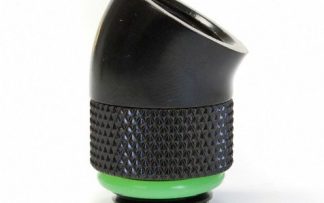 30 Degree Rotary Adapter M/F G1/4 - Matte Black