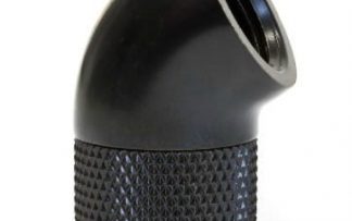 60 Degree Rotary Adapter M/F G1/4 - Matte Black