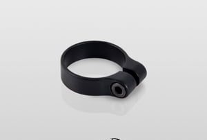 Single Luxury Tube Clamp For 3/4 "OD (19mm) Tube - Black