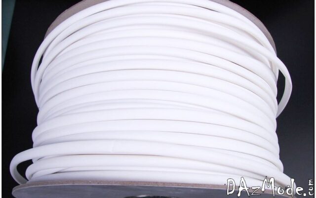 2:1 DARKSIDE 6.4mm Heatshrink Tube - 1/4"  White