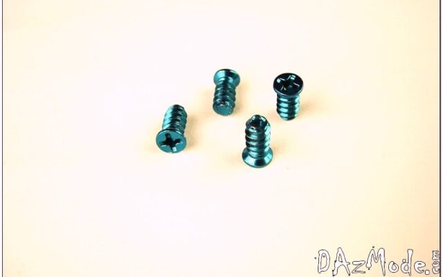 Fan Screw - Blue (Set of 4)