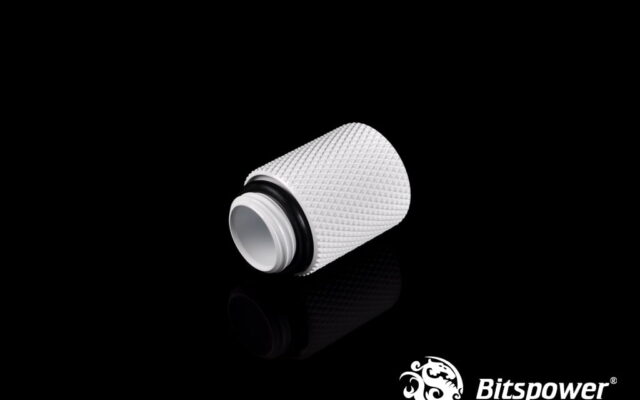 20mm Spacer Adapter Male/Female - White