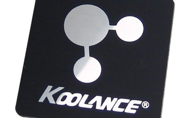 Koolance computer case decal sticker