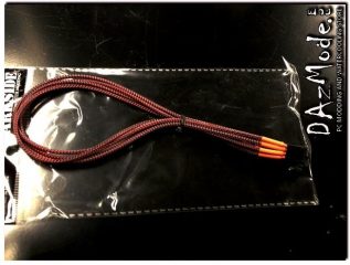 4-Pin 40cm Fan DarkSide Individual Wire Single Braid Cable - Lava