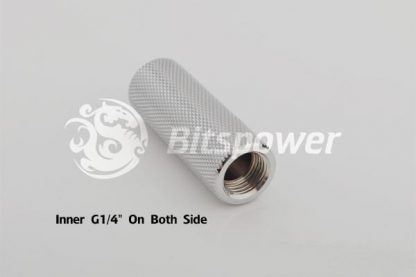 Dual IG1/4" F/F Extender-50MM - Silver Shining-4