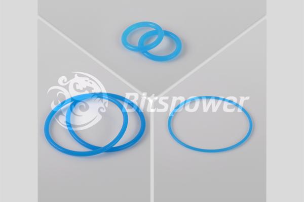 O-Ring Kit For Bitspower Dual D5 MOD TOP (UV Blue)