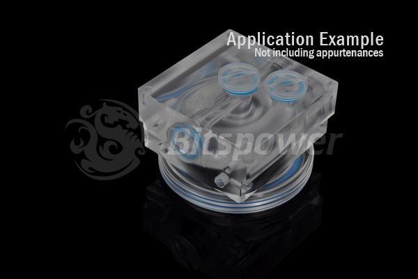 O-Ring Kit For Bitspower D5 MOD TOP (UV Blue)