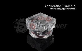 O-Ring Kit For Bitspower D5 MOD TOP (Deep Red)
