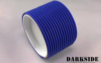 5/32" (4mm) DarkSide HD Cable Sleeving - Dark Blue UV-2