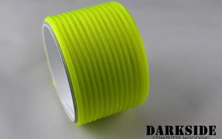 5/32" (4mm) DarkSide HD Cable Sleeving - Acid Yellow UV