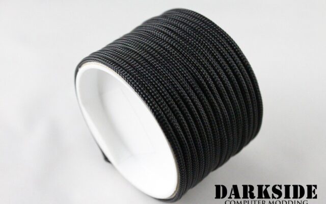 5/32" (4mm) DarkSide HD Cable Sleeving - Jet Black-3