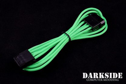 4-pin MOLEX  HSL Extension Single Braid Cable - Green UV-2