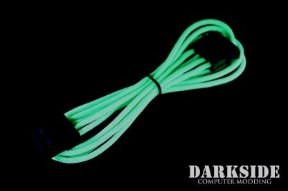 4-pin MOLEX  HSL Extension Single Braid Cable - Green UV-3