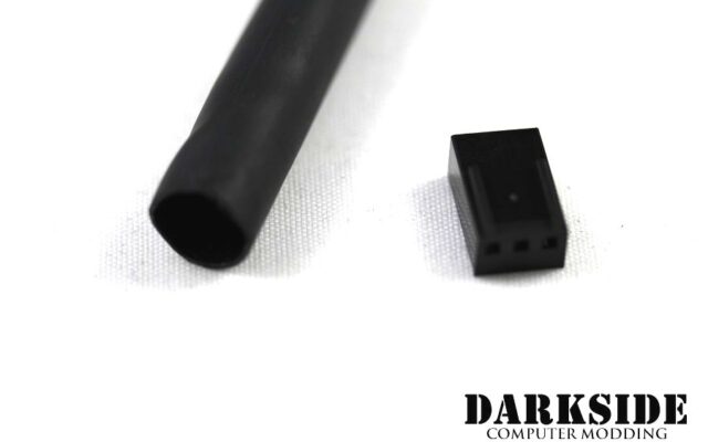 3:1 DARKSIDE Adhesive Heatshrink Tubing - 8mm 5/16" - Jet Black