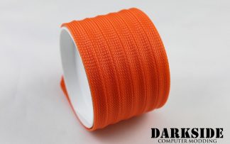 10mm HD SATA Cable Sleeving - UV Orange