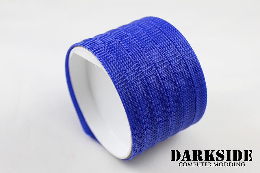 10mm HD SATA Cable Sleeving - UV Dark Blue - DazMode