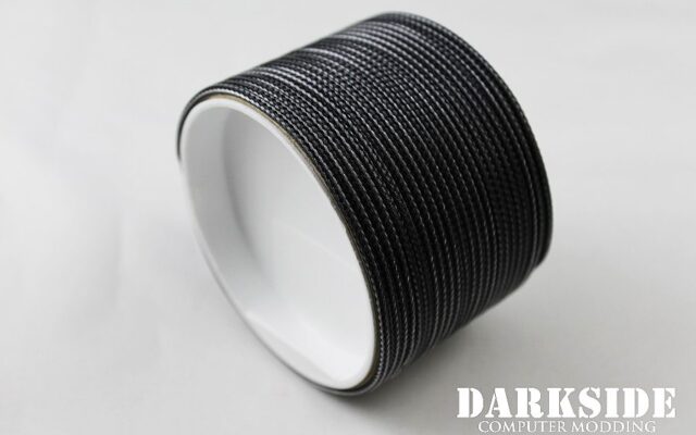 5/64" ( 2mm ) DarkSide High Density Cable Sleeving - Graphite 1Ft