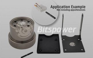 D5 Pump Modding Kit - Black Sparkle Ver2 (Abrasive Black)