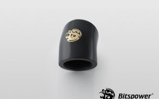 30-Degree With Dual Inner G1/4" Extender - Matt Black