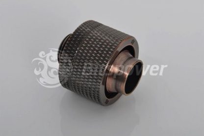 1/2"ID  3/4"OD Straight Compression Fitting - Bronzed Age-3