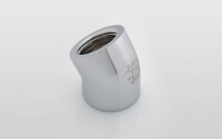 30-Degree With Dual Inner G1/4" Extender - Silver Shining-2
