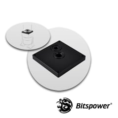 Dual/Single D5 TOP Reservoir Adapter (Black POM)