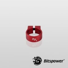 Single Luxury Tube Clamp LTC5 For Tube OD 1/2" (Red)