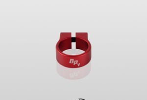Single Luxury Tube Clamp LTC5 For Tube OD 1/2" (Red)