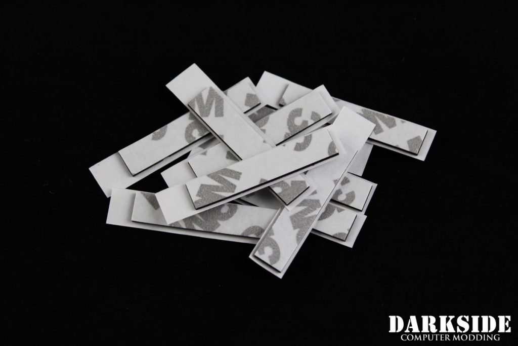 3M pre-cut dual sided adhesive pad 8 x 40mm - Set of 10