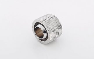 1/2"ID - 3/4"OD Straight Compression Fitting - Silver BP-CPF-CC5-4
