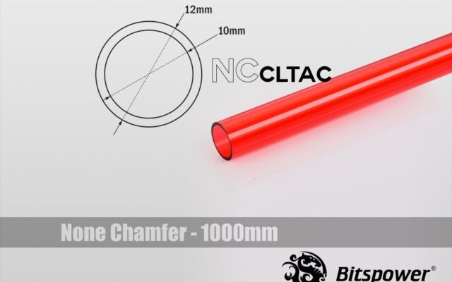 Crystal Link Tube 12mm OD - 1m length - Red  (won't ship internationally)-5