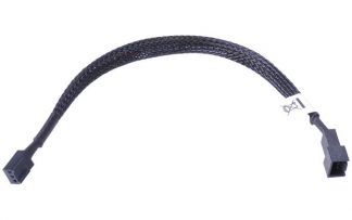 3Pin 12V to 9V Adapter Cable 20cm - black
