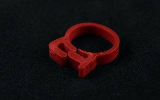 3/4" OD Reusable Clamp - Red