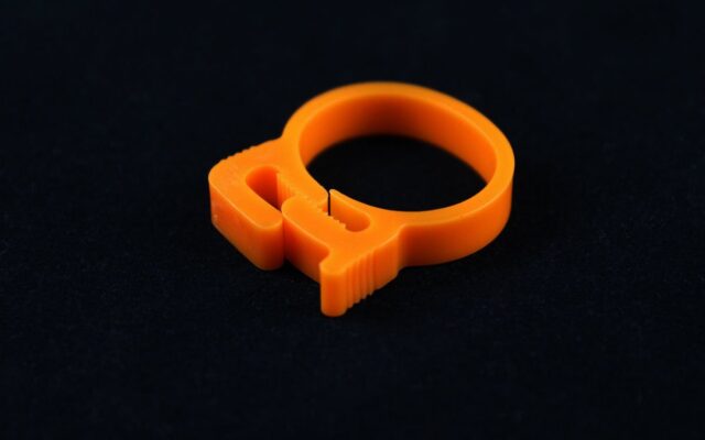 3/4" OD Reusable Clamp - Orange