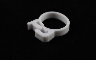 3/4" OD Reusable Clamp - White