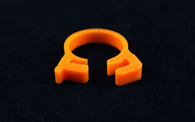 5/8" OD Reusable Clamp - Orange