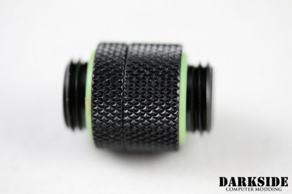 14 mm Rotary Spacer Adapter - Male-Male G1/4 - Black