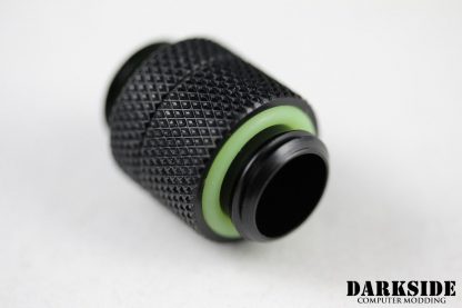 14 mm Rotary Spacer Adapter - Male-Male G1/4 - Black-2