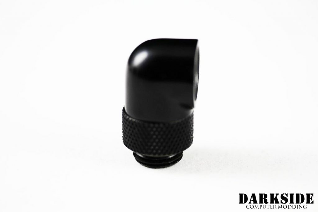 Angled 90°Adapter Fitting  G1/4 - Black-2