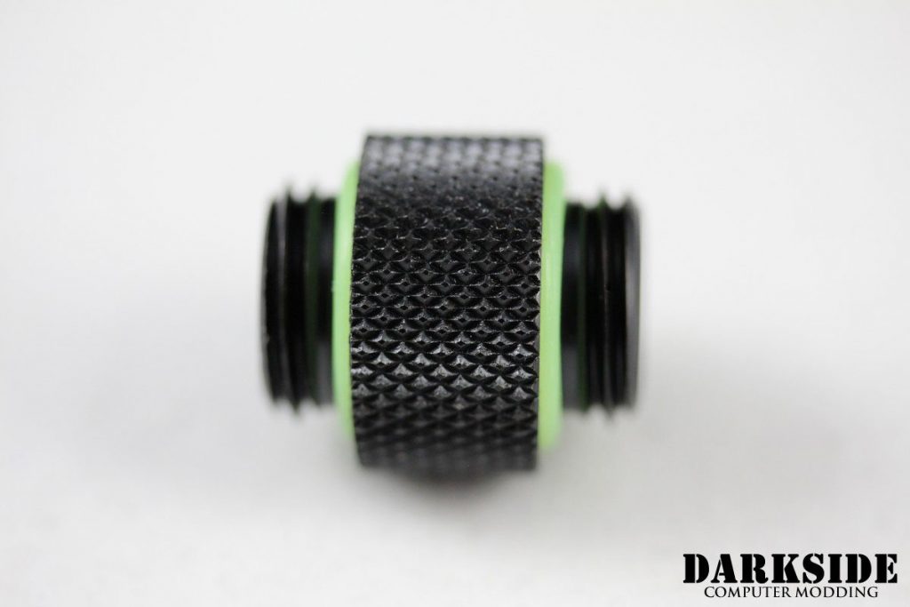 10mm Spacer Adapter - Male-Male G1/4 - Black
