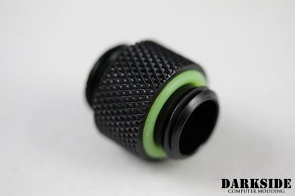 10mm Spacer Adapter - Male-Male G1/4 - Black-2